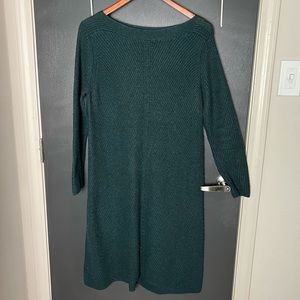 Uniqlo Green Sweater Dress